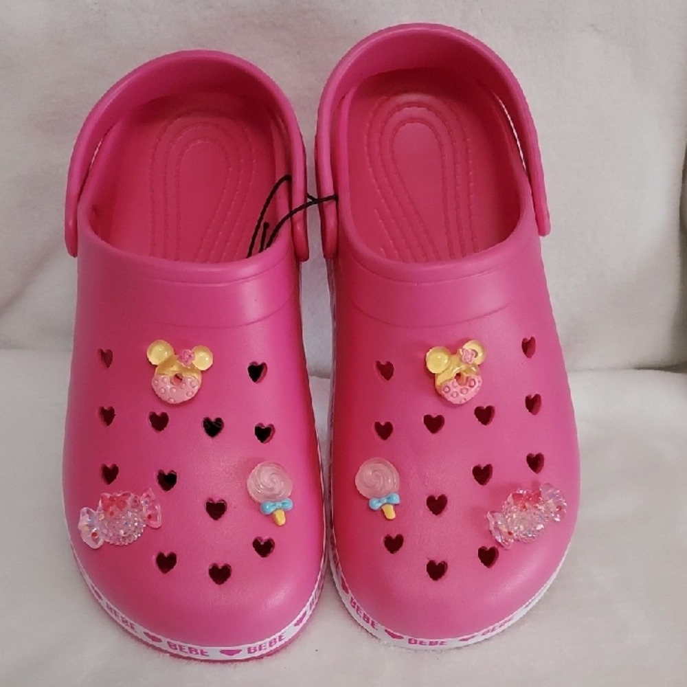 Bebe Girls Comfy Clogs